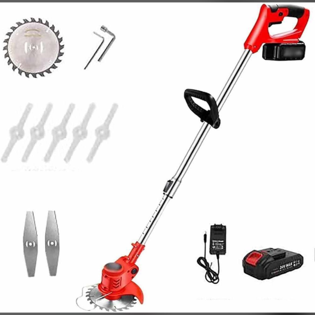 Miniatura 5 de Guadaña Recargable Doble Batería Cesped