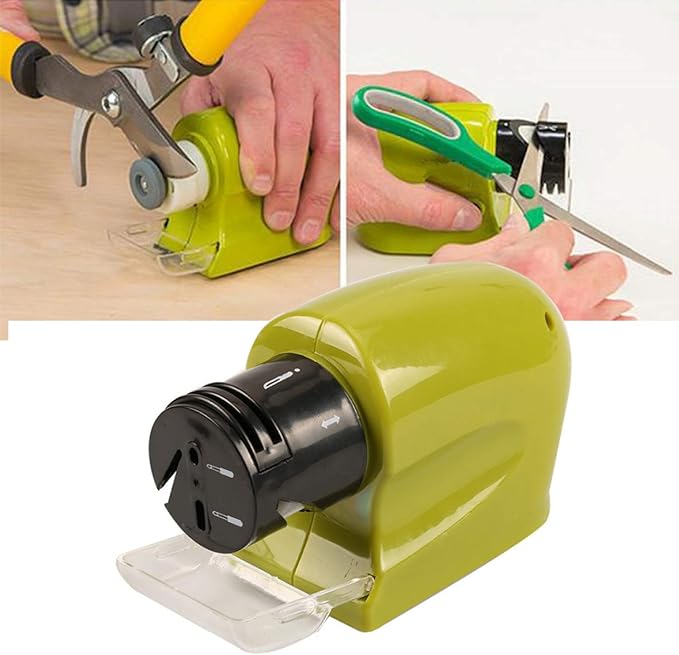 Afilador Cuchillos Eléctrico - Verde