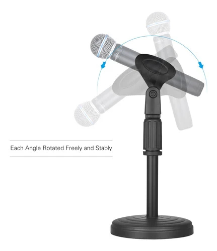 Miniatura 2 de Base Para Microfono De Mesa Graduable