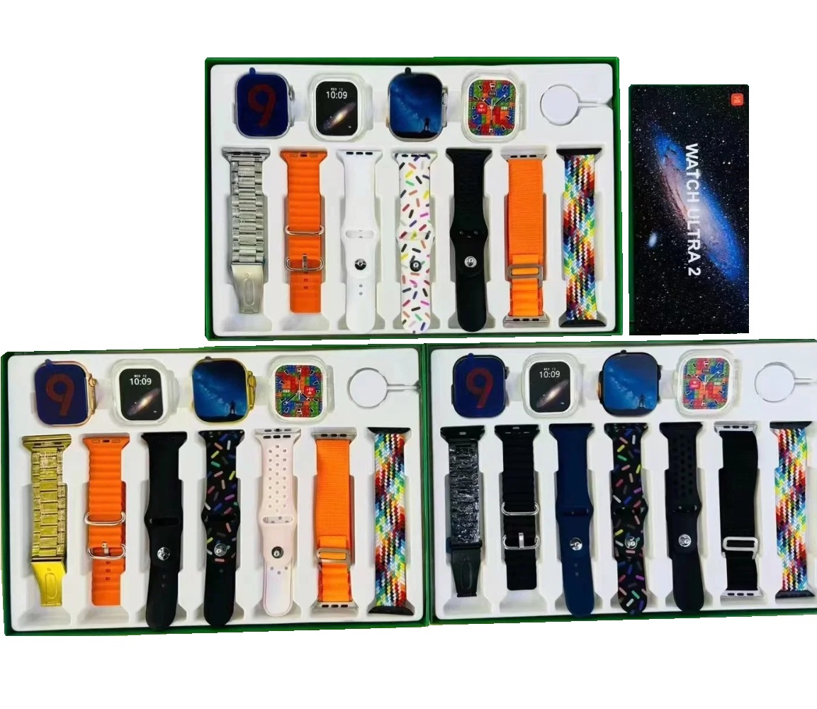 2 Relojes Inteligentes 7 Manillas Set
