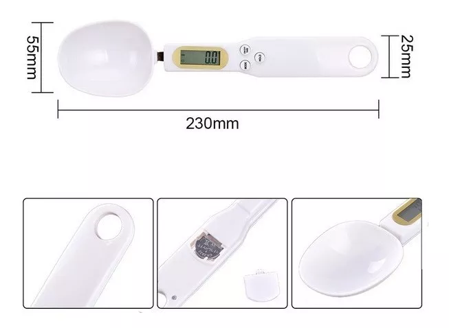 cuchara gramera digital disponible en Yaxa Colombia