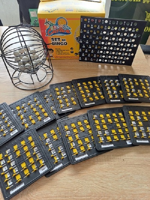 BINGO CARIBE 12 TABLAS PLASTICAS