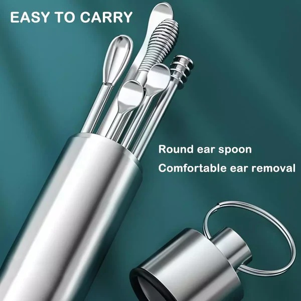 Miniatura 5 de Set Limpidor De Oídos 6 Piezas