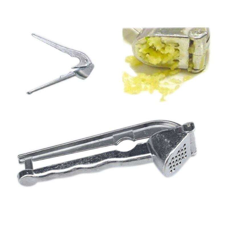 Miniatura 4 de Exprimidor Prensa Ajo Aluminio Machacado