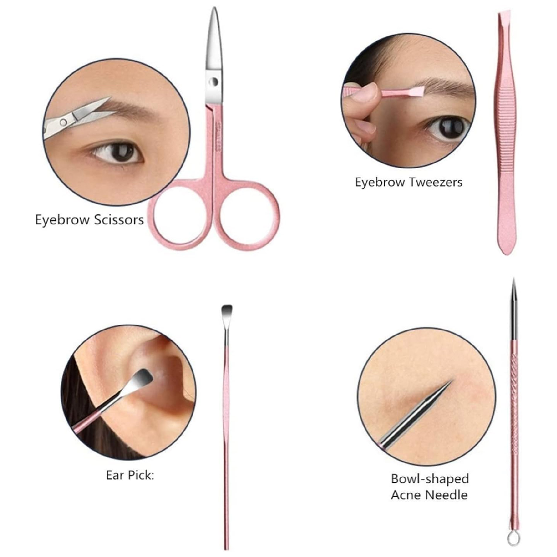 Vista 9 de Kit Manicure Pedicure X12 Piezas Viajero