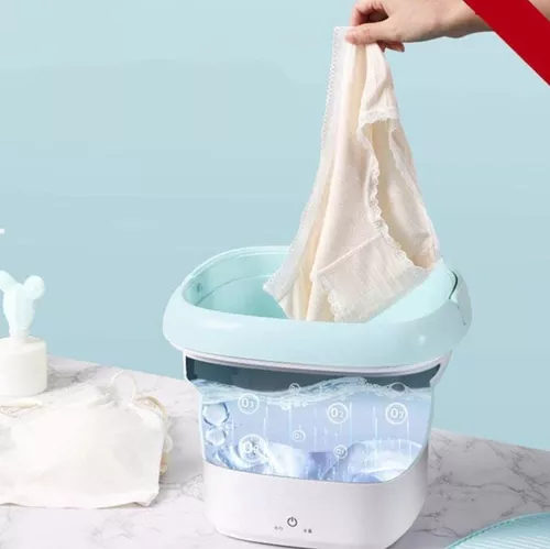 Miniatura 2 de Mini Lavadora Electrica Portatil Balde