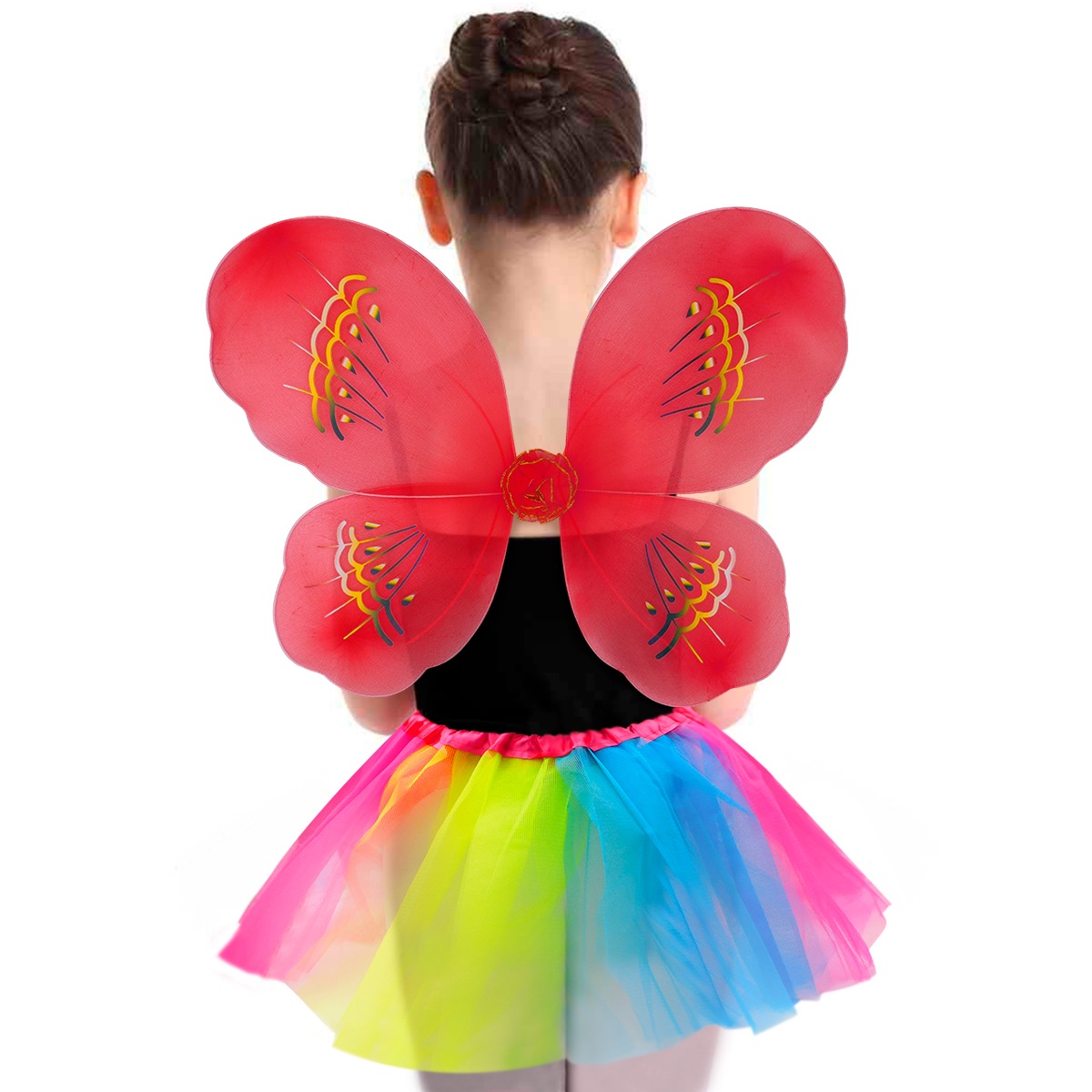 Miniatura 2 de Disfraz Hada Mariposa Tutu Alas OF822