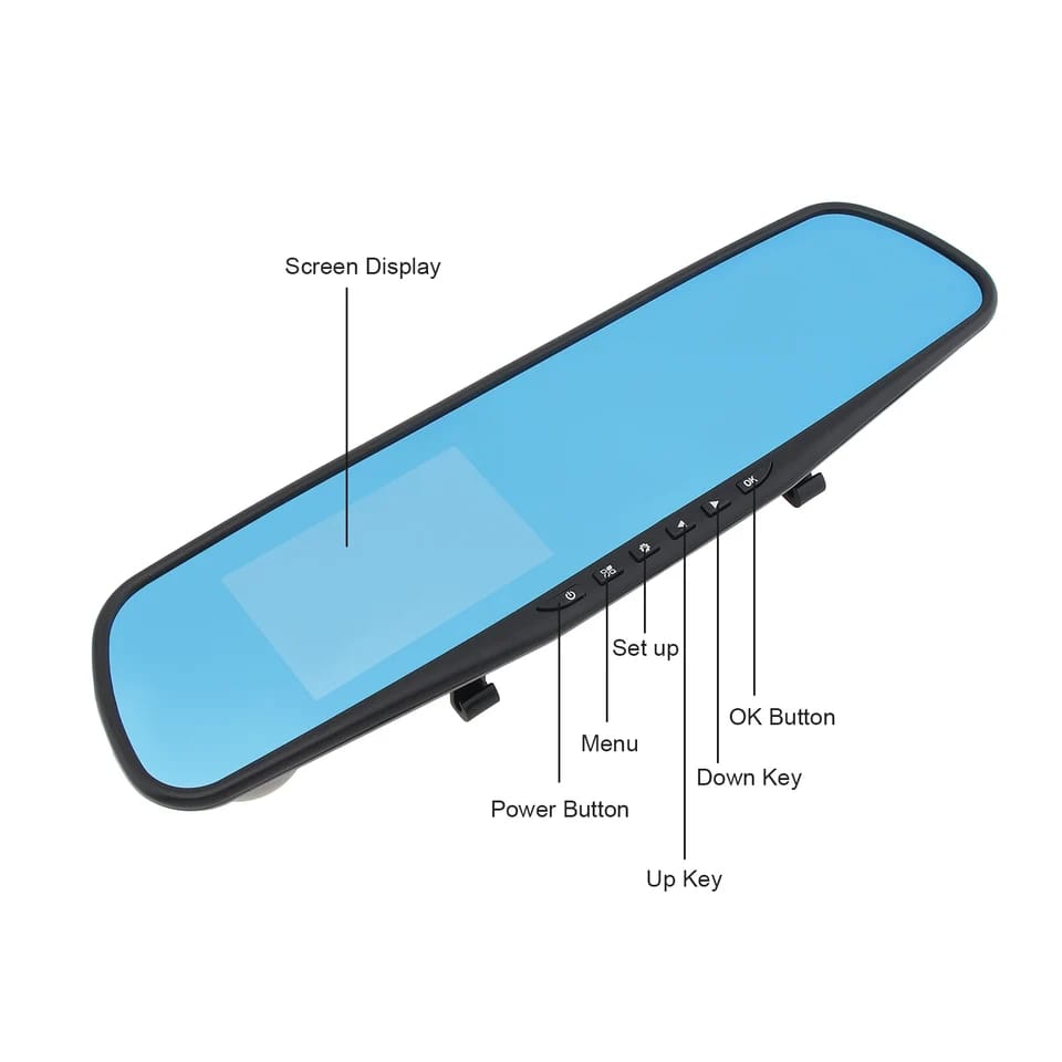 Miniatura 4 de Camara DVR para espejo retrovisor