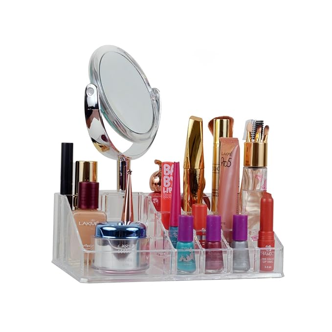 Organizador cosmético transparente