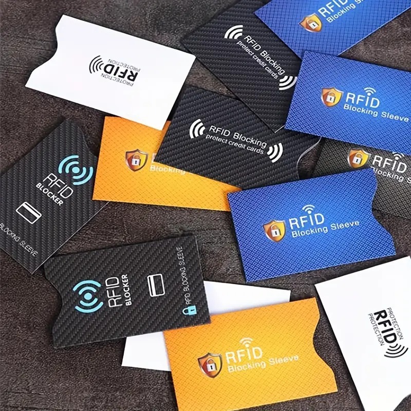 Miniatura 4 de Tarjetero De Aluminio Bloqueo Antirrobo