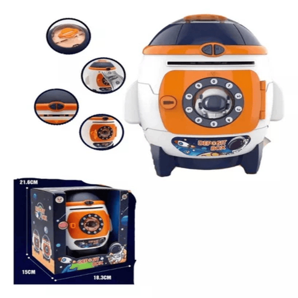 Miniatura 3 de Alcancía Nave Espacia  Niños Ahorro