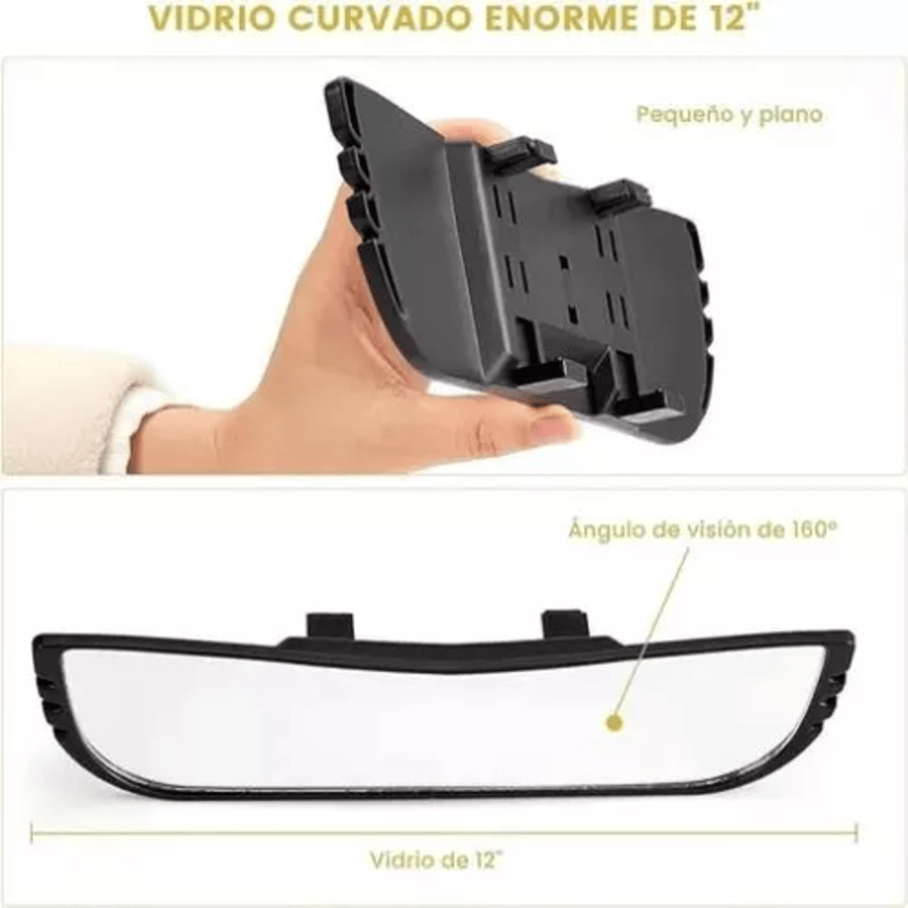Espejo Retrovisor Gran Angular