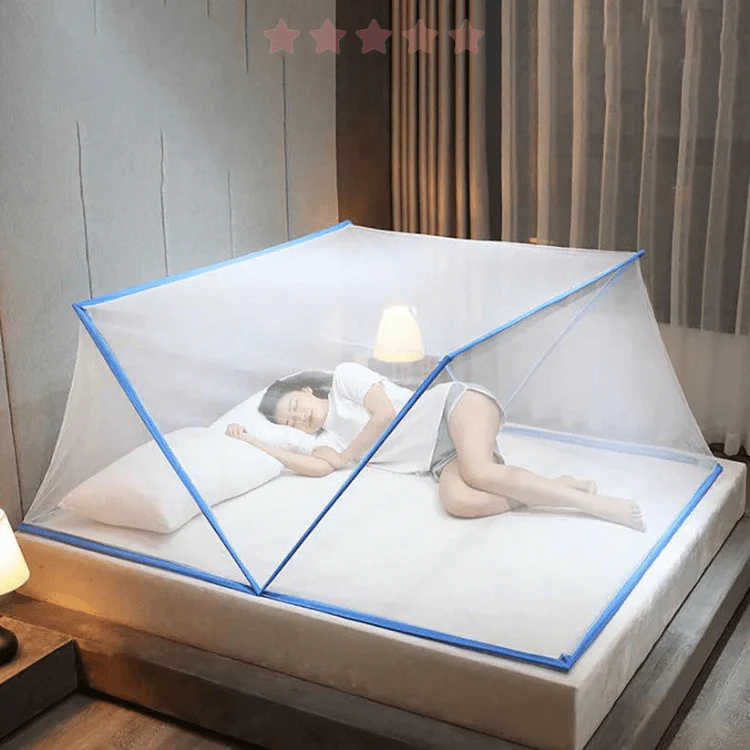 Vista 2 de toldillo plegable anti mosquitos - medidas: 1'40 m