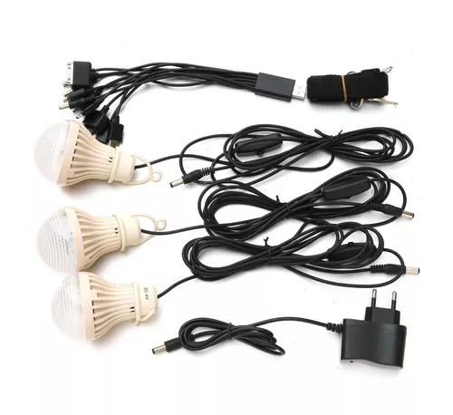 Miniatura 6 de Set De Iluminacion Carpa Sonido Recarga