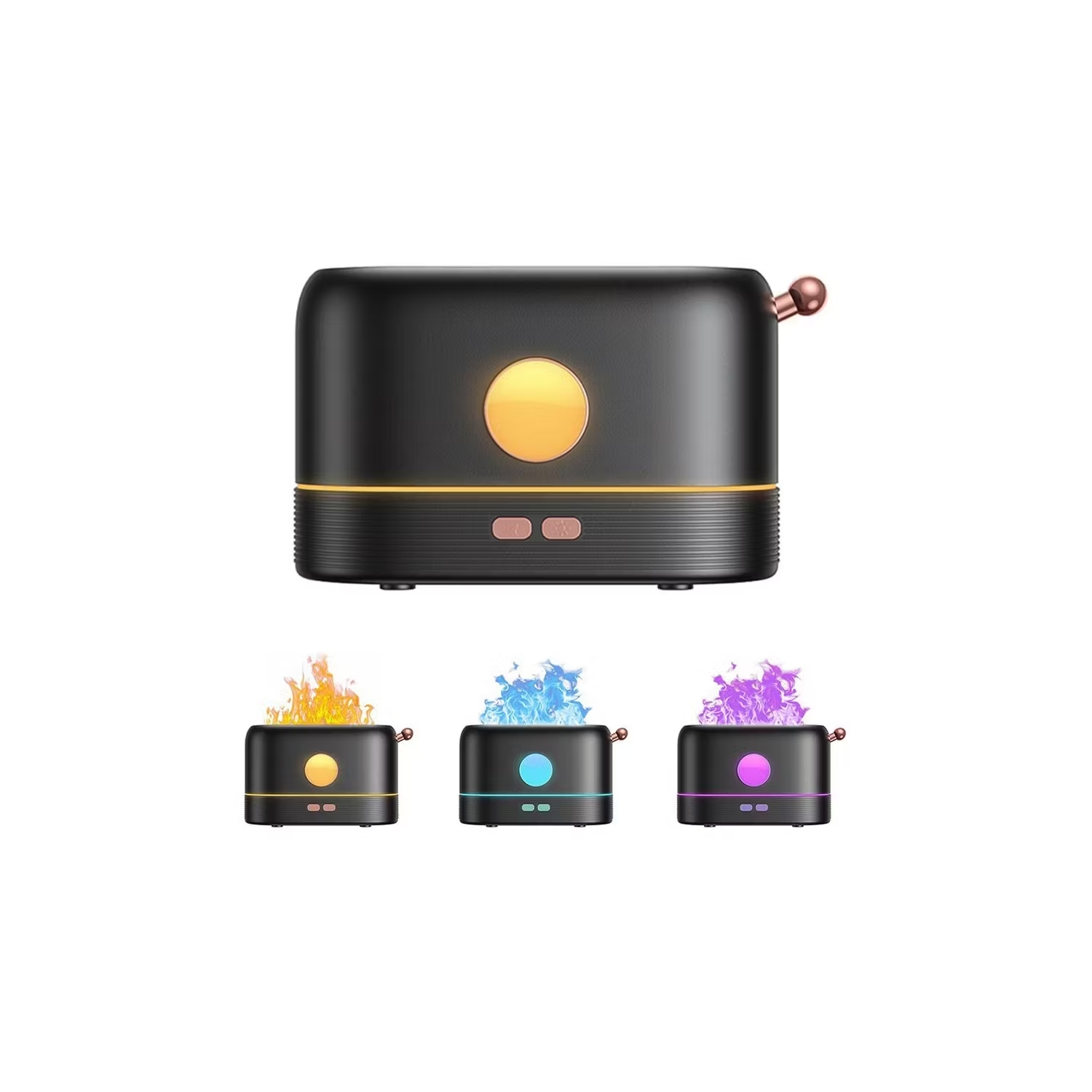 Miniatura 3 de Humidificador Chimenea Llamas