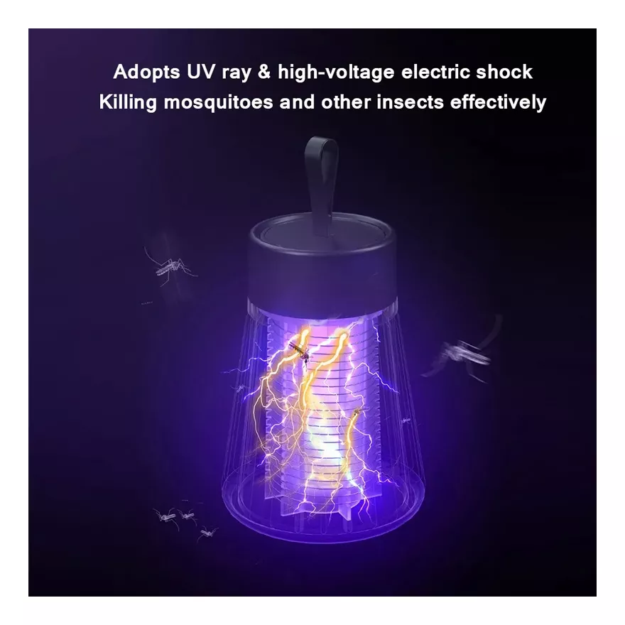 Miniatura 3 de Lampara Matamoscos Usb Repelente De Mosq