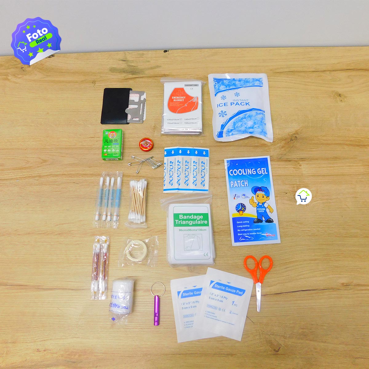 Miniatura 4 de Kit Primeros Auxilios Emergencias 476