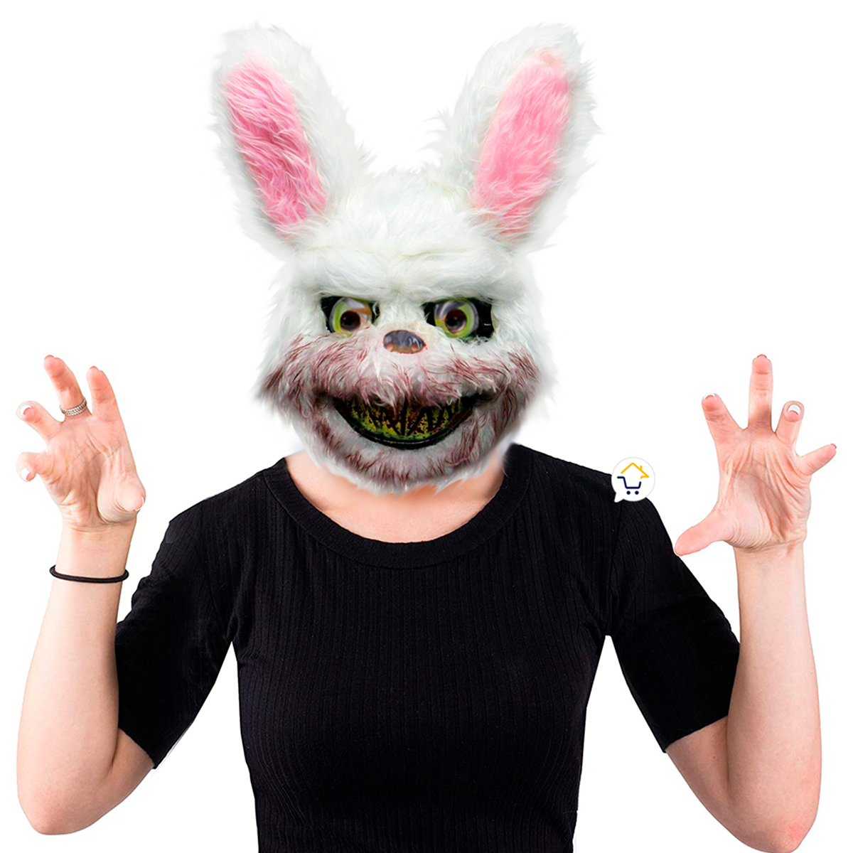 Miniatura 6 de Mascara Conejo Purga Halloween OF329