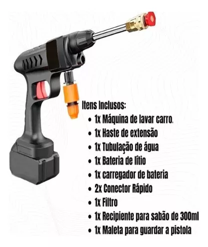 Miniatura 8 de Hidrolavadora 1 batería