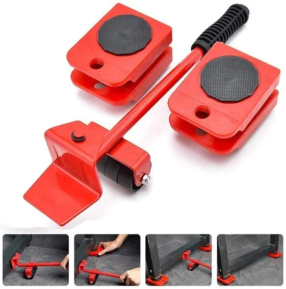 Miniatura 5 de Bases Con Ruedas Y Palanca Para Mover