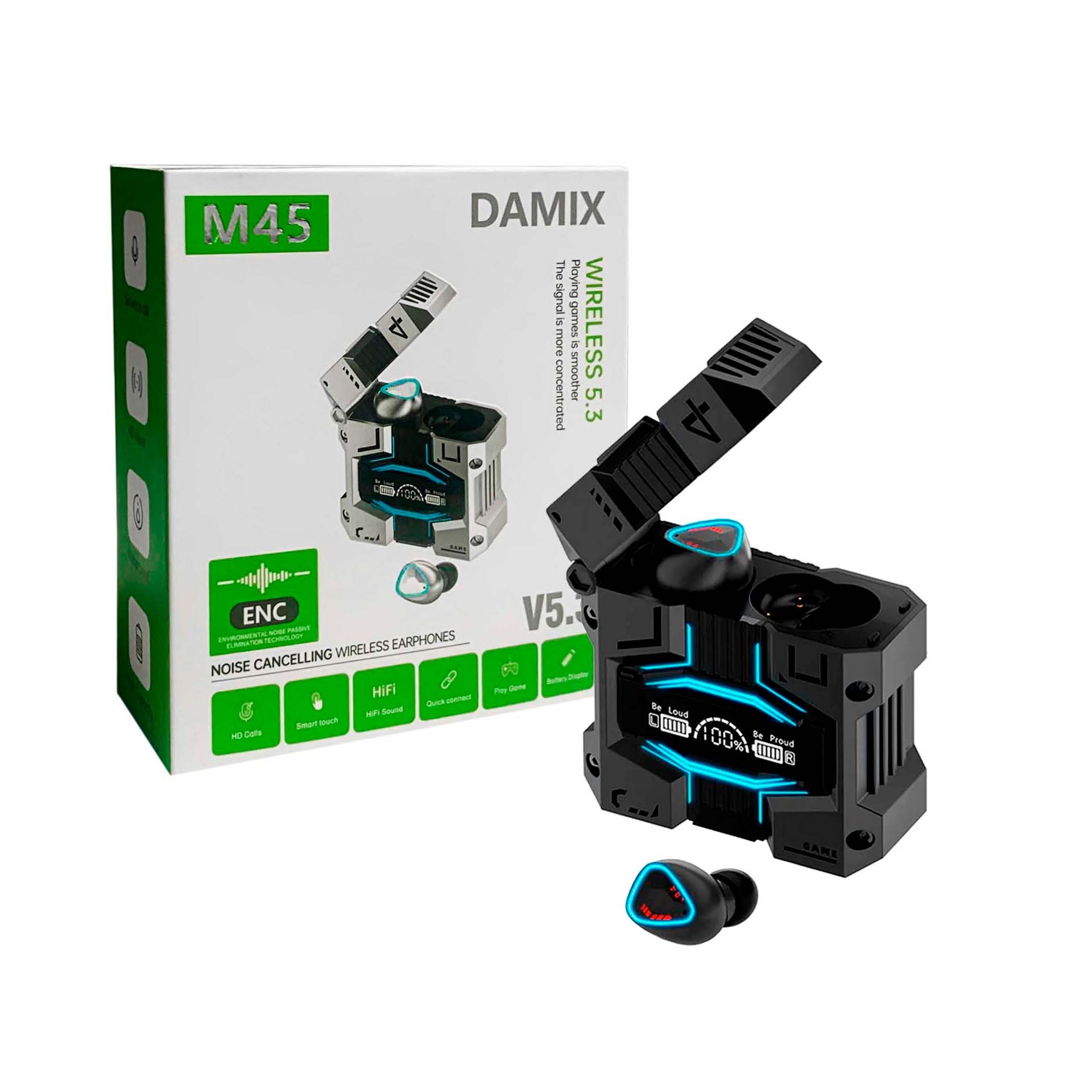 Miniatura 2 de Audifonos M45 Con Power Bank