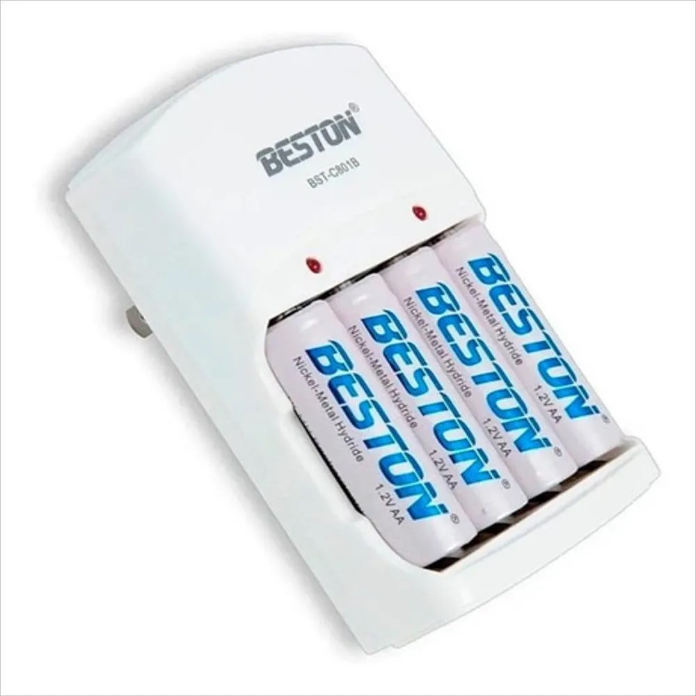 Miniatura 2 de Kit de pilas cargador AA 2700mAh Beston