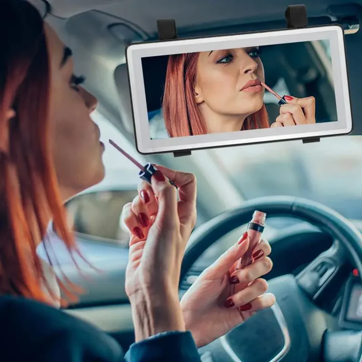 Miniatura 2 de Espejo De Maquillaje Para Carro Con Luz