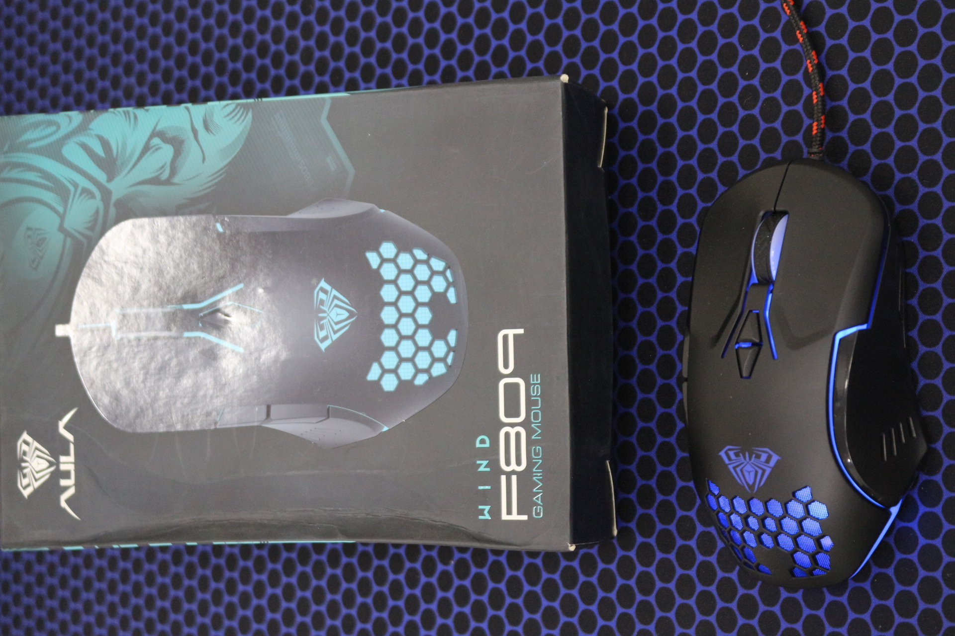 Miniatura 2 de mouse-raton gamer aula wind f809