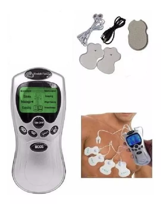 Gimnasia Pasiva 4 Electrodos Portátil