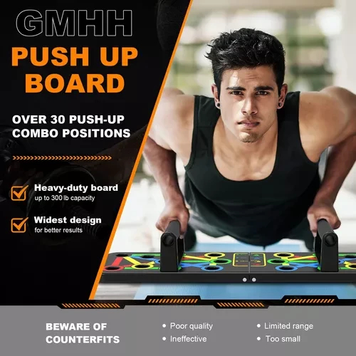 Miniatura 2 de Tabla Push Up Sistema Completo Flexiones