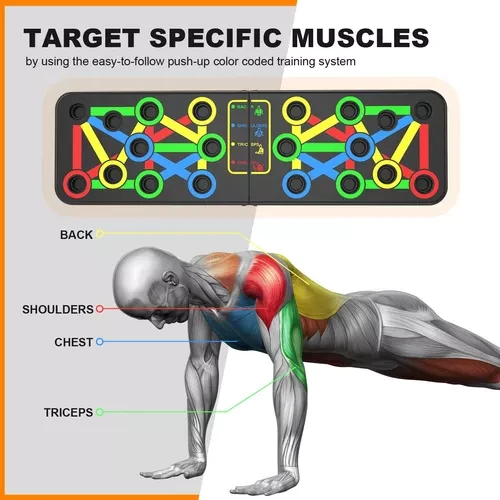 Miniatura 4 de Tabla Push Up Sistema Completo Flexiones