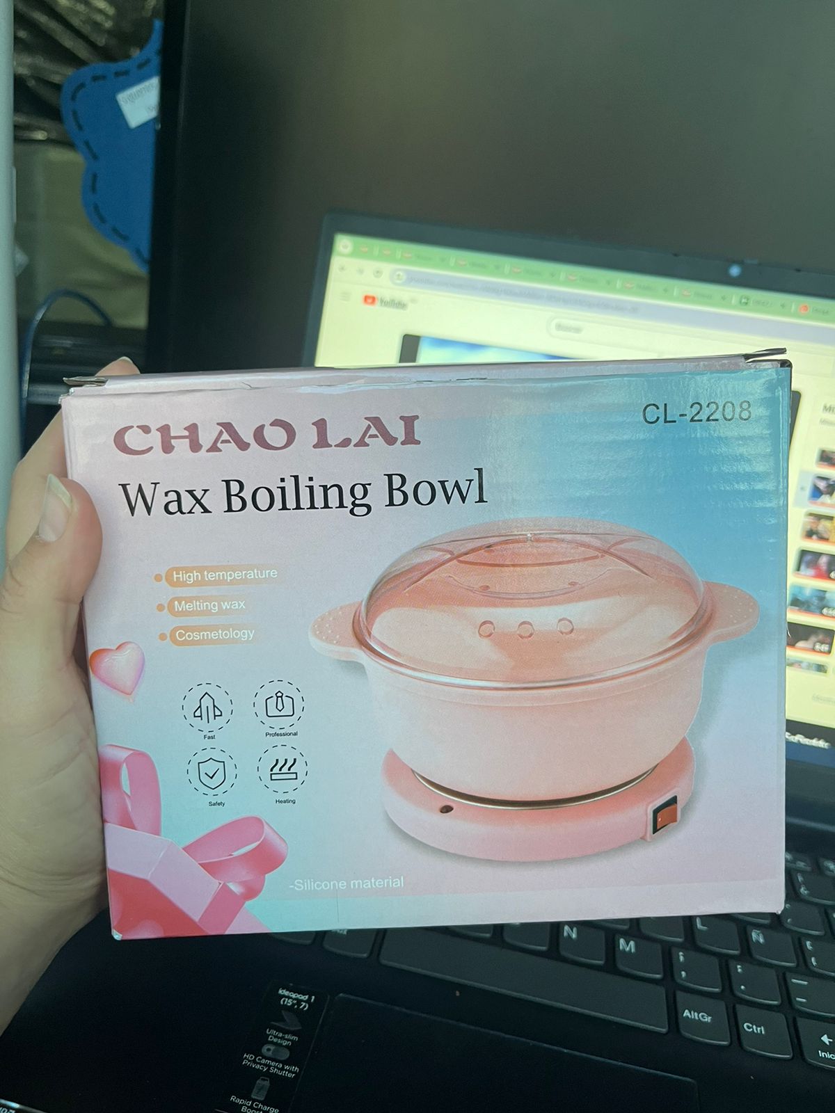 Miniatura 3 de Olla de Cera Plegable Silicona