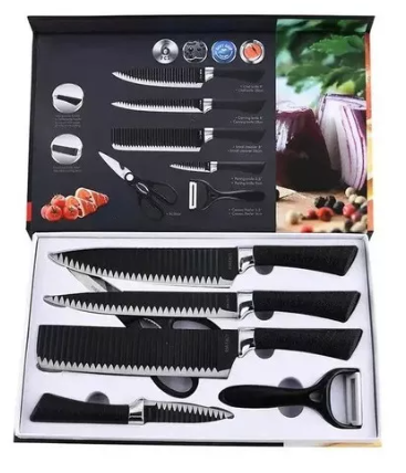 Miniatura 2 de Juego de cuchillos antiadherentes