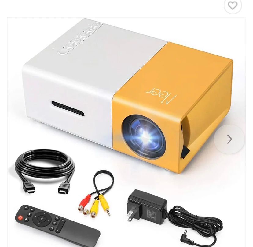 Mini Proyector Amarillo