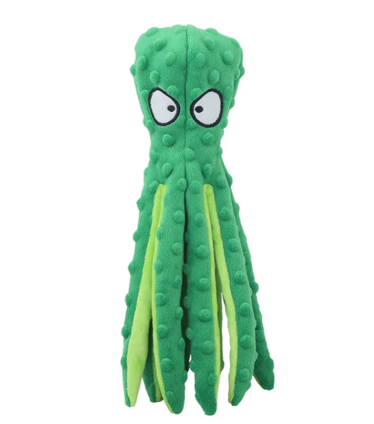 Vista 7 de Juguete Pulpo Chirriante y Pito Surtido - COLOR: VERDE
