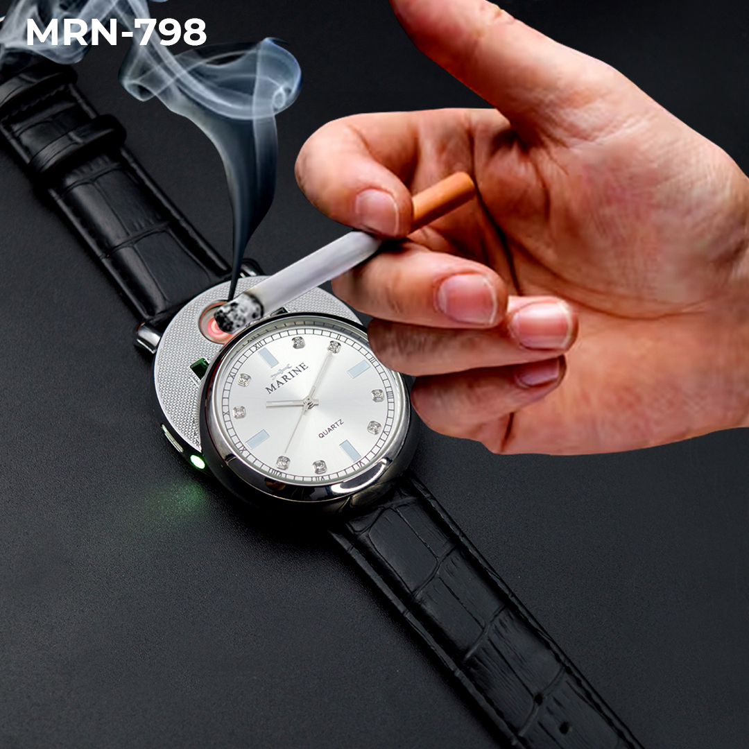 Miniatura 2 de MRN-798 RELOJ MARINE PAVONADO/PLATA CUER