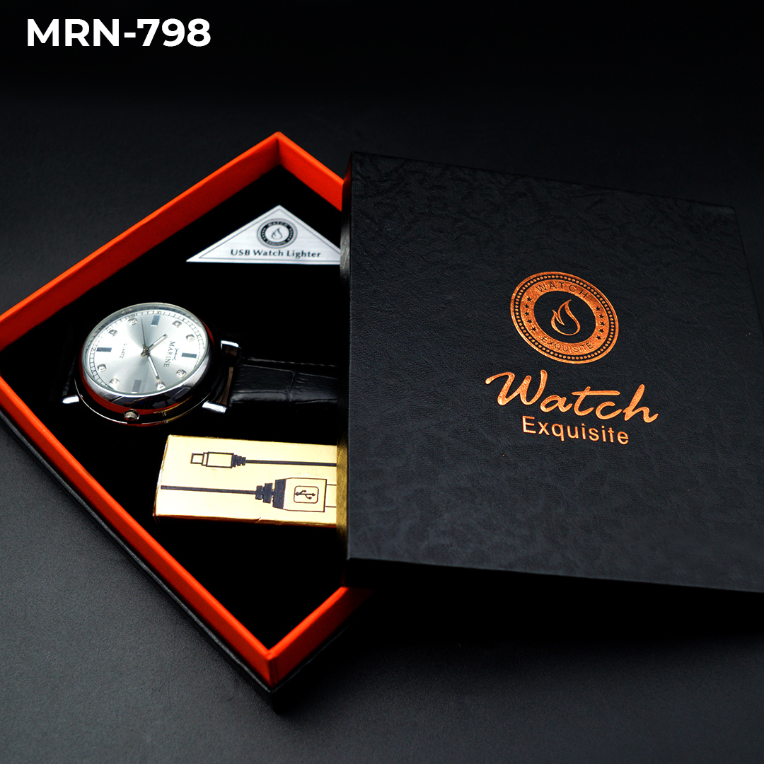 Miniatura 6 de MRN-798 RELOJ MARINE PAVONADO/PLATA CUER