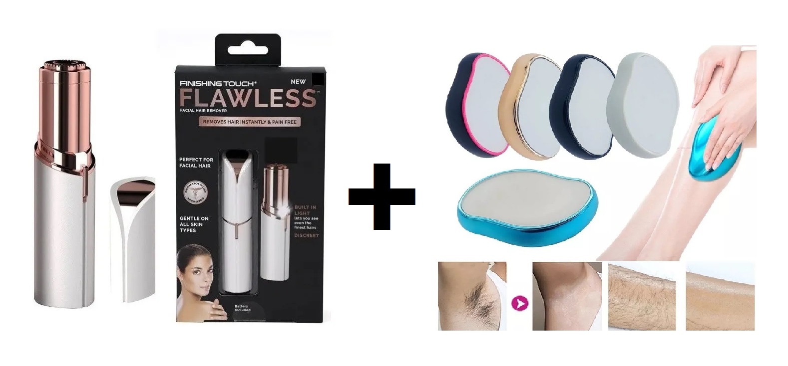 Miniatura 8 de Combo Depilador De Cristal+Flawes Facial