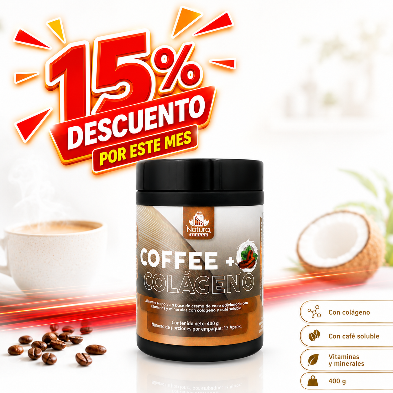 Cafe con Colageno
