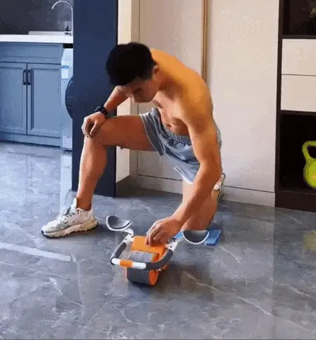 Rueda abdominal con soporte de codo