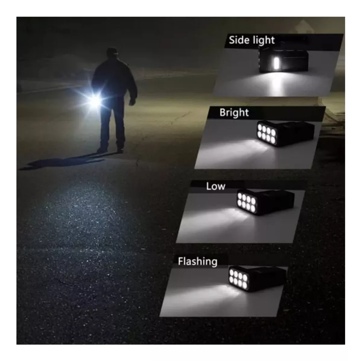 Miniatura 3 de Linterna Led Solar Y Usb Recargable Mult