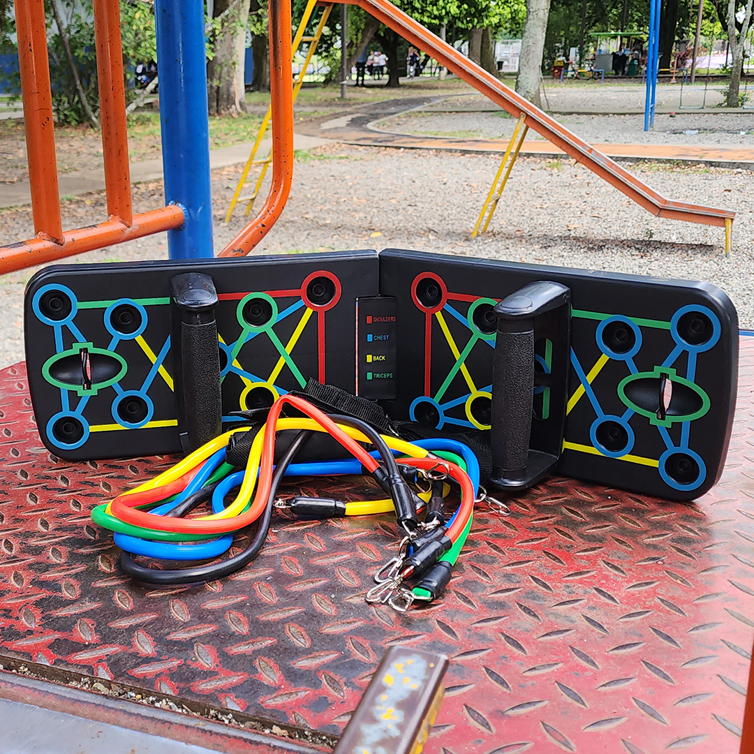 Miniatura 3 de COMBO TABLA PUSH-BANDAS TUBULARES