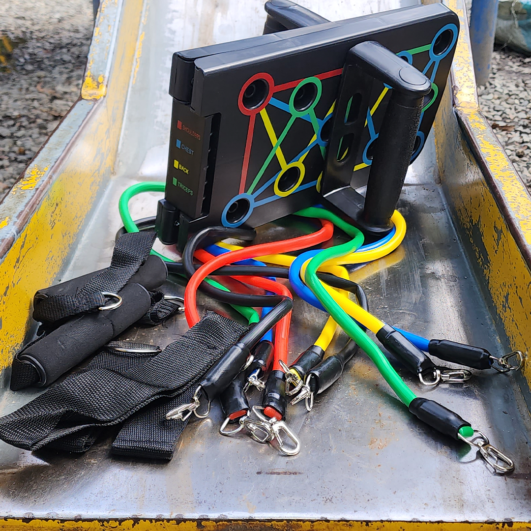 Miniatura 4 de COMBO TABLA PUSH-BANDAS TUBULARES