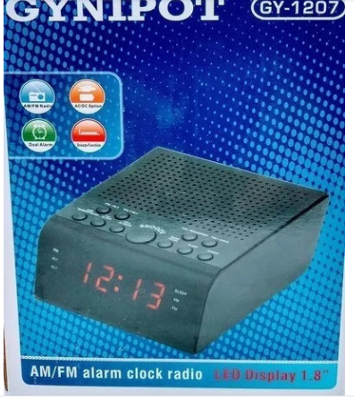Miniatura 2 de Radio Reloj Despertador Gynipot