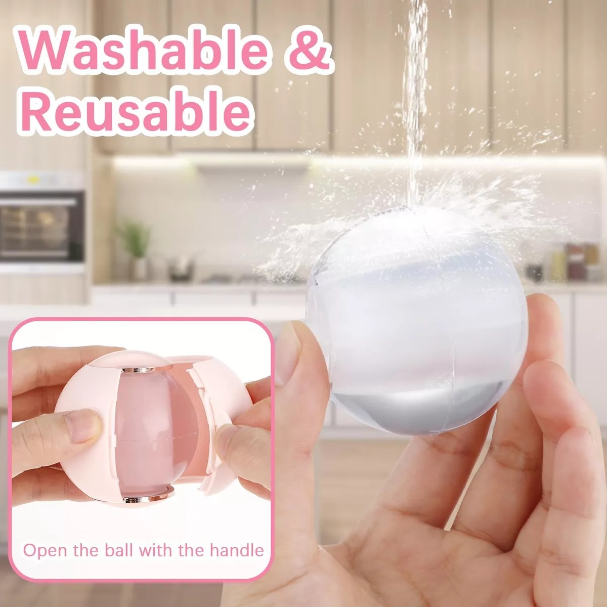 Miniatura 2 de Esfera Removedora De Motas Reutilizable