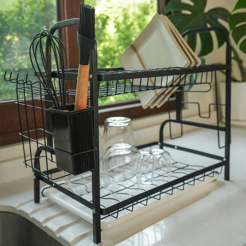 Miniatura 4 de Secaplatos Escurridor Loza 2 Niveles