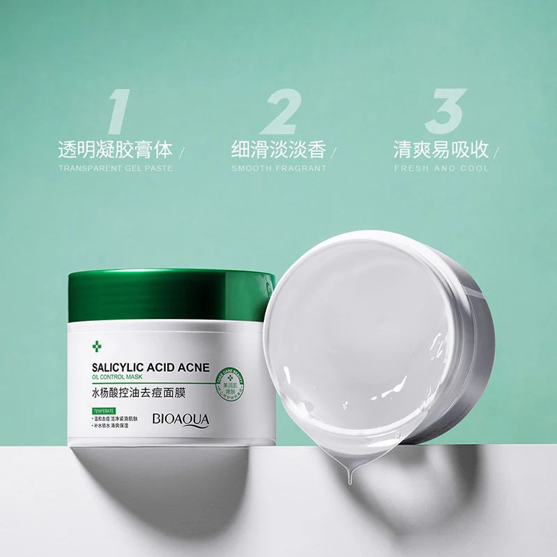 Miniatura 2 de MASCARILLA GEL ACIDO SALICILICO BIOAQUA