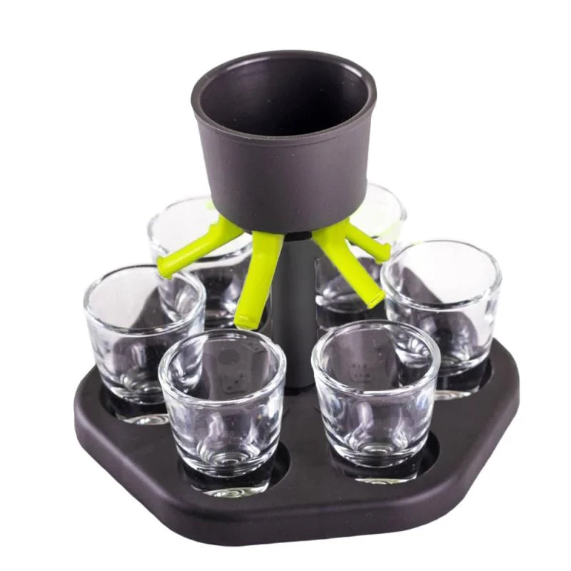Dispensador De Shots Para 6 Vasos, Herra
