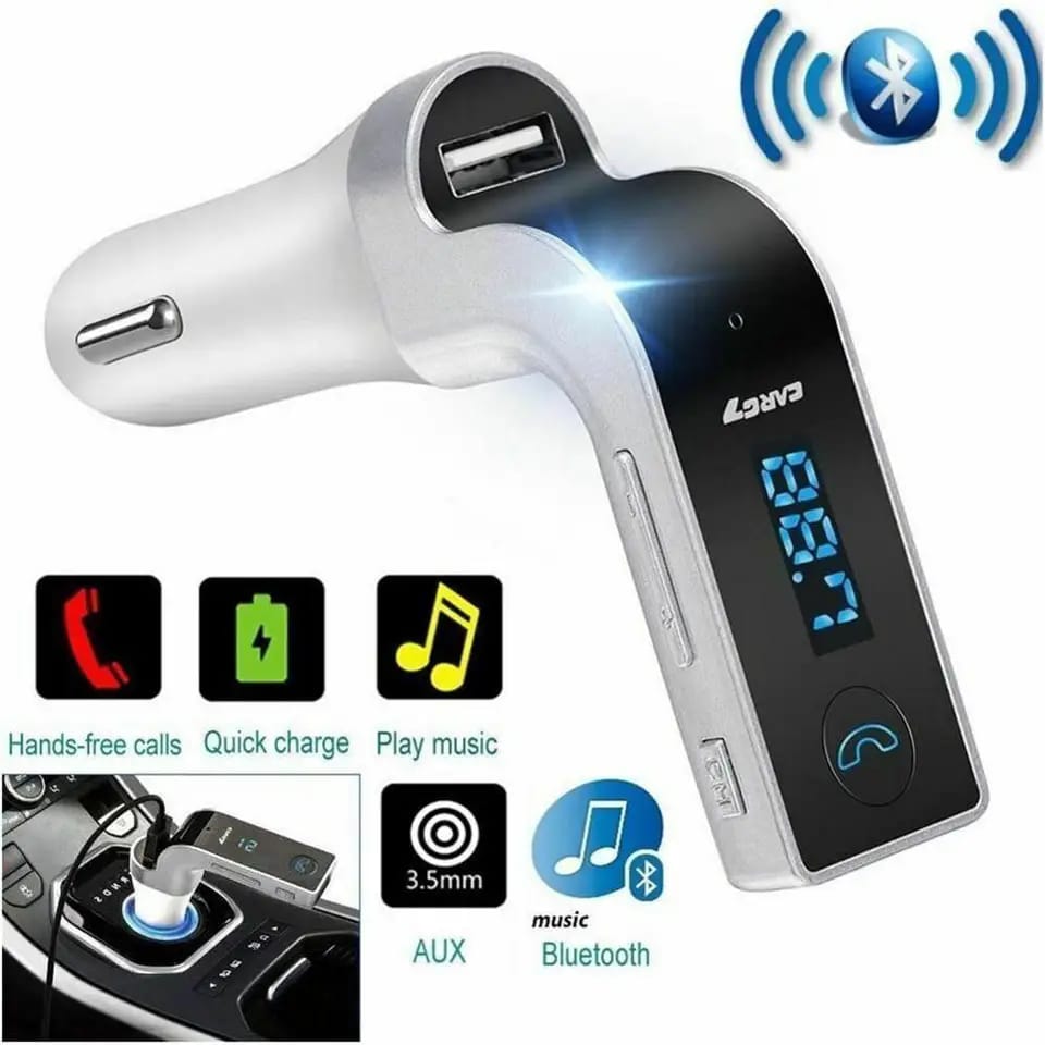 Miniatura 5 de Transmisor Bluetooth G7 para carro
