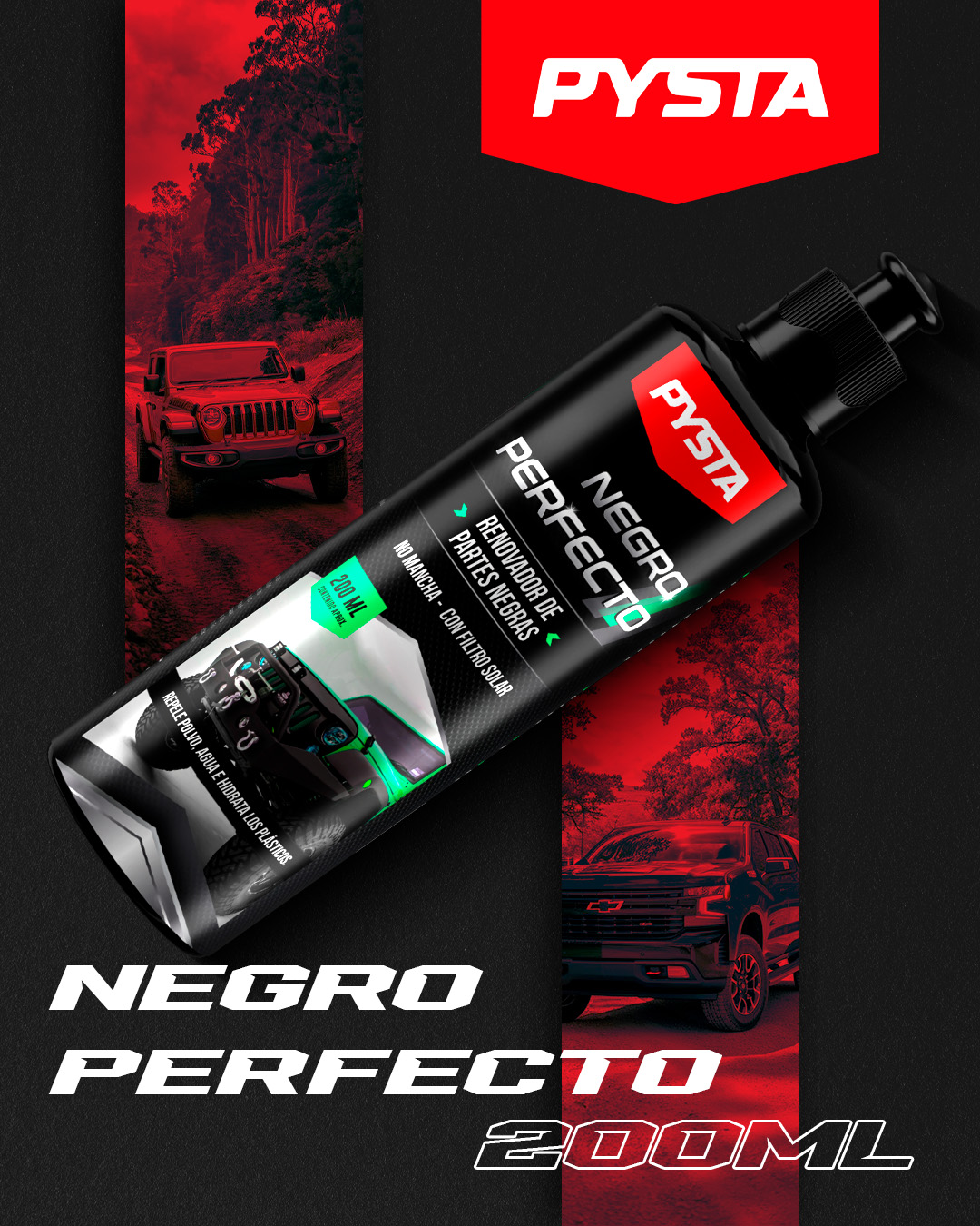 Miniatura 2 de Combo Negro Perfecto + Polillantas Brilo